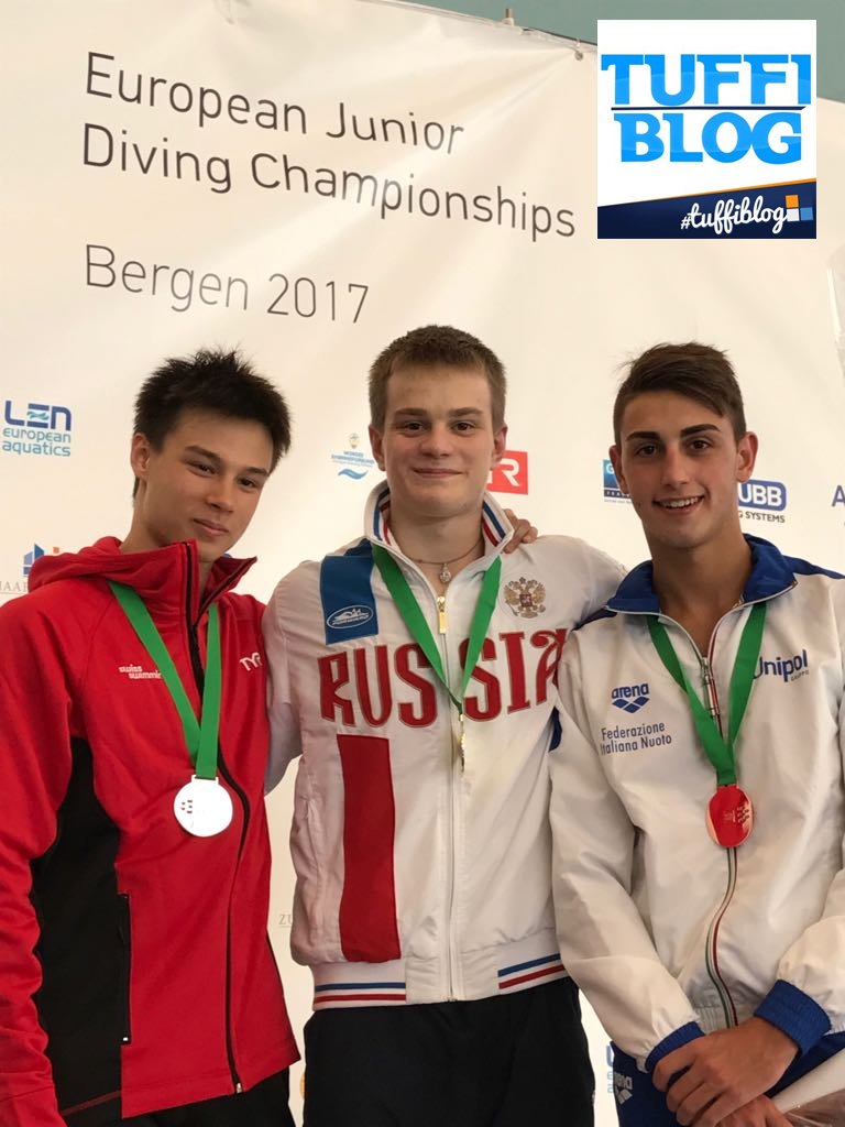 bergen 2017 medaglia bronzo porco tuffiblog europei giovanili